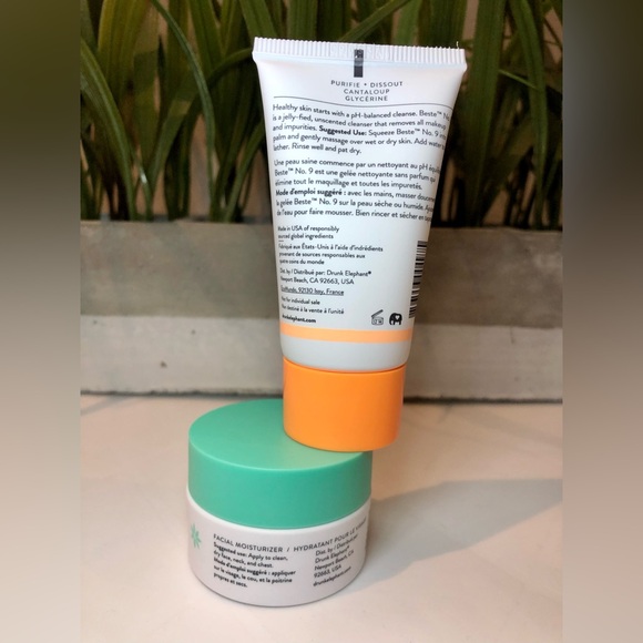 Drunk Elephant Beste No. 9 Jelly Cleanser and Protini Polypeptide Cream Duo Set - Picture 5 of 11